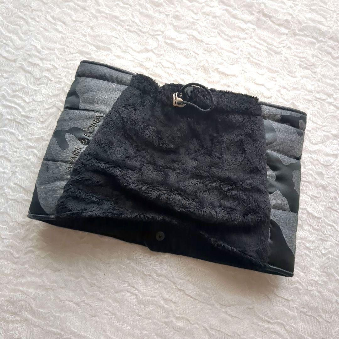 MARK＆LONA ネックウォーマー マフラー スカル 男女兼用