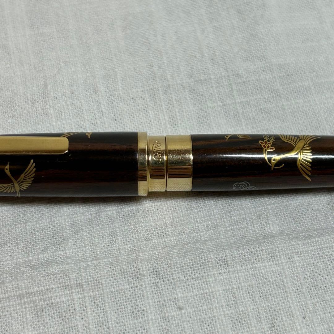 【早い者勝ち】SAILOR セーラー 万年筆 23Kペン先 蒔絵 鶴柄 高級