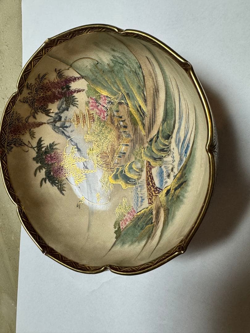 薩摩、風景画手描き