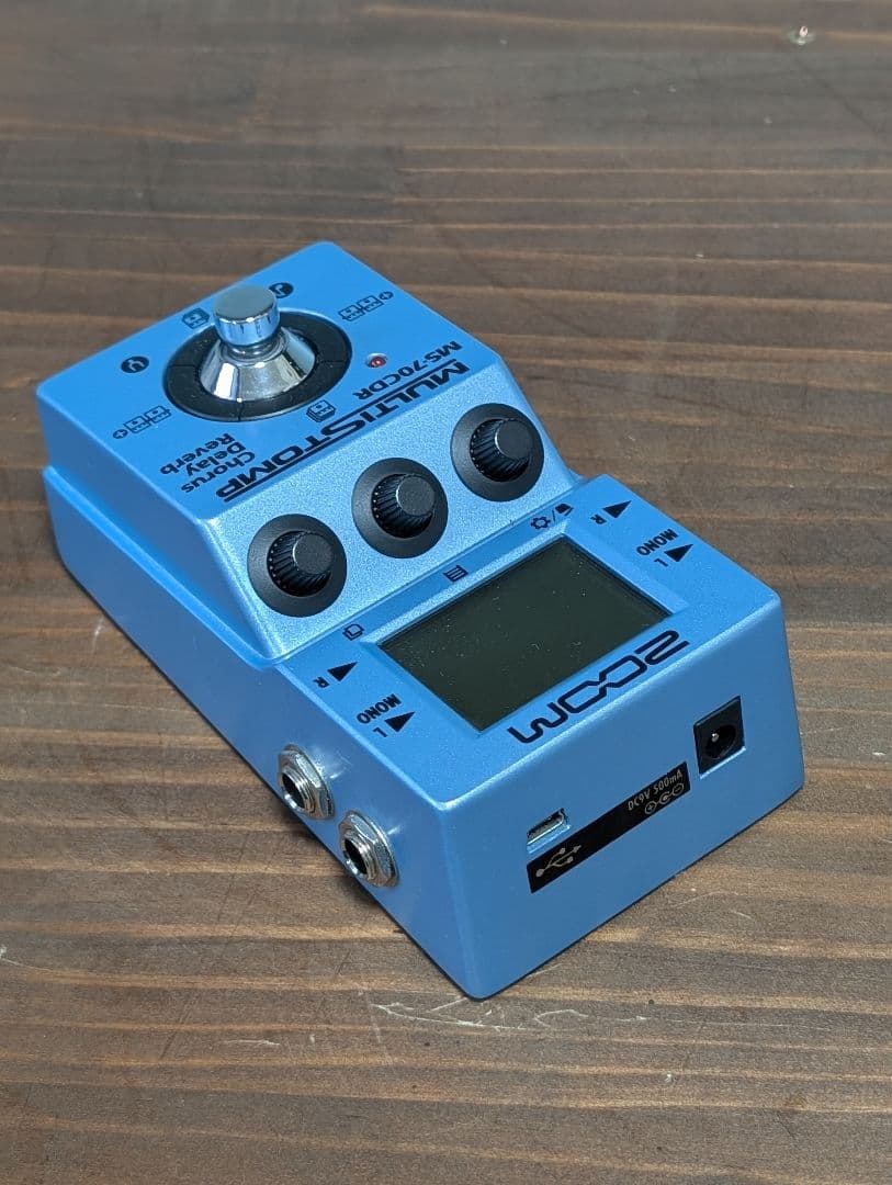 ZOOM MS-70CDR マルチストンプ ギターエフェクター