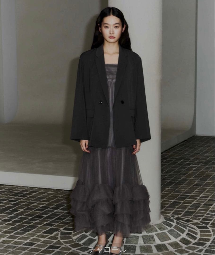 ANDRÉSD アンドレスド ボリュームチュールジャケットセットドレス