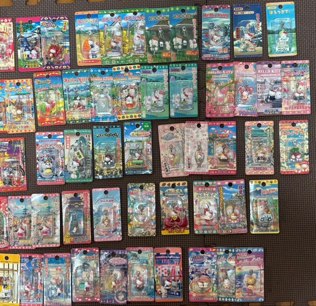 【合馬公式アカウント1】ご当地キティ　ファスナーマスコット　69個セット