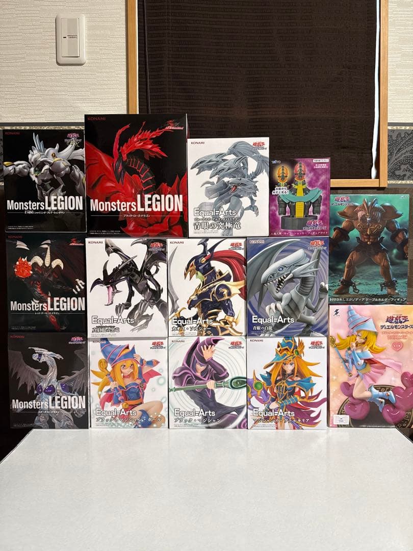 遊戯王　フィギュア　１４点