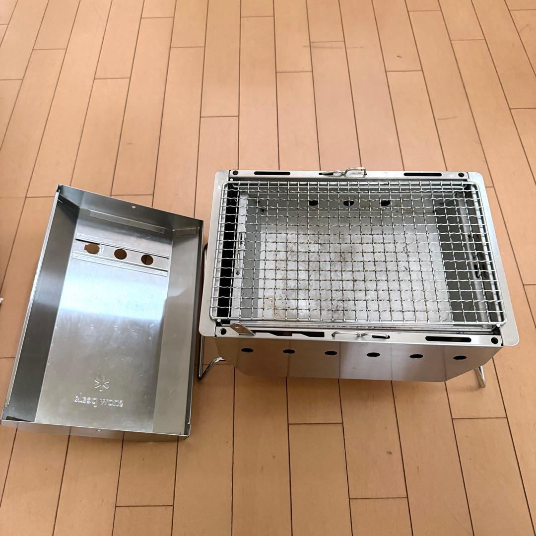  peak 焼武者 アイアングリルテーブル スノーピーク BBQ