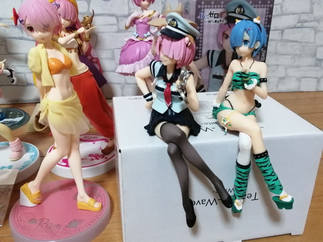 美少女フィギュア Re:ゼロから始める異世界生活 レム ラム まとめ売り