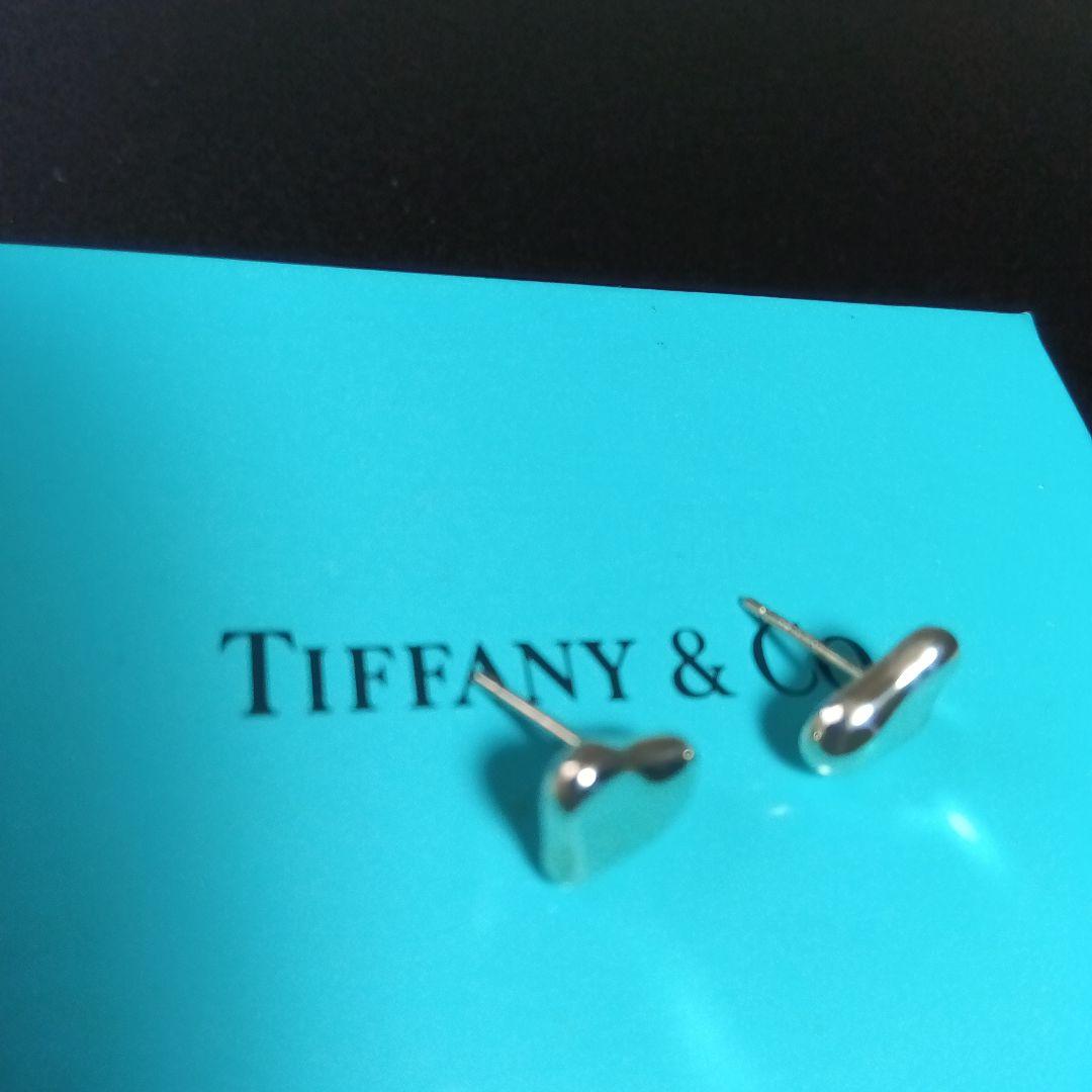 ☆美品☆ティファニー☆フルハ―ト　シルバーピアス925