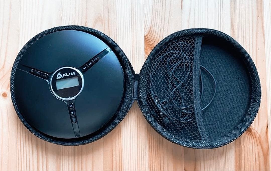 KLIM Discman ポータブル CD プレーヤー 内蔵バッテリー