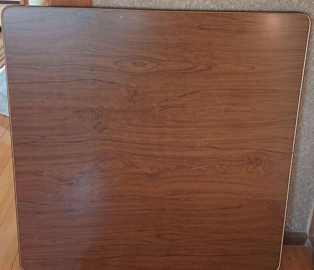 木製電気こたつ 約90cm 赤外線 天板あり