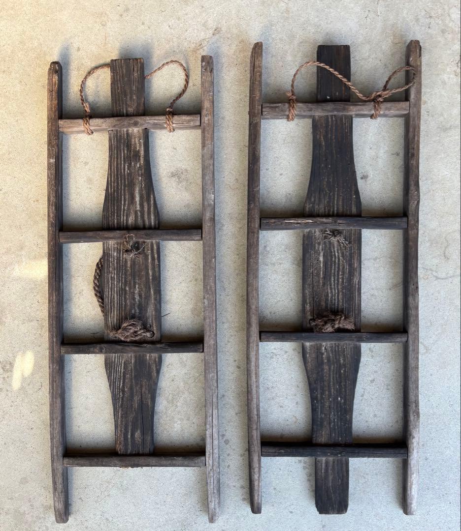 昭和レトロ農具　田下駄　民芸品　貴重品