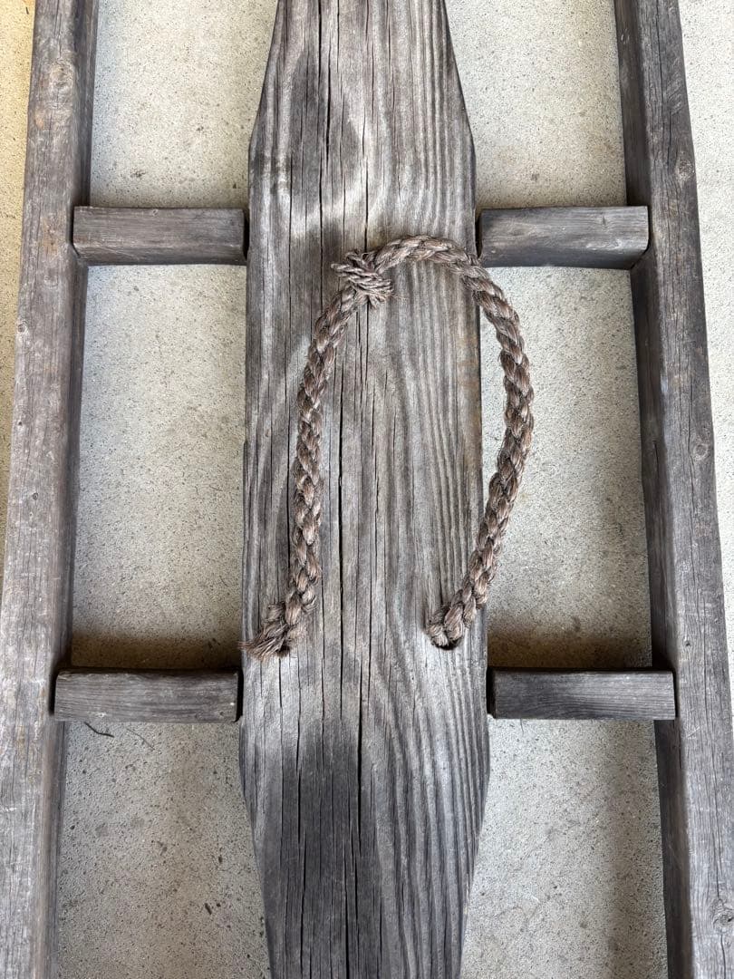 昭和レトロ農具　田下駄　民芸品　貴重品