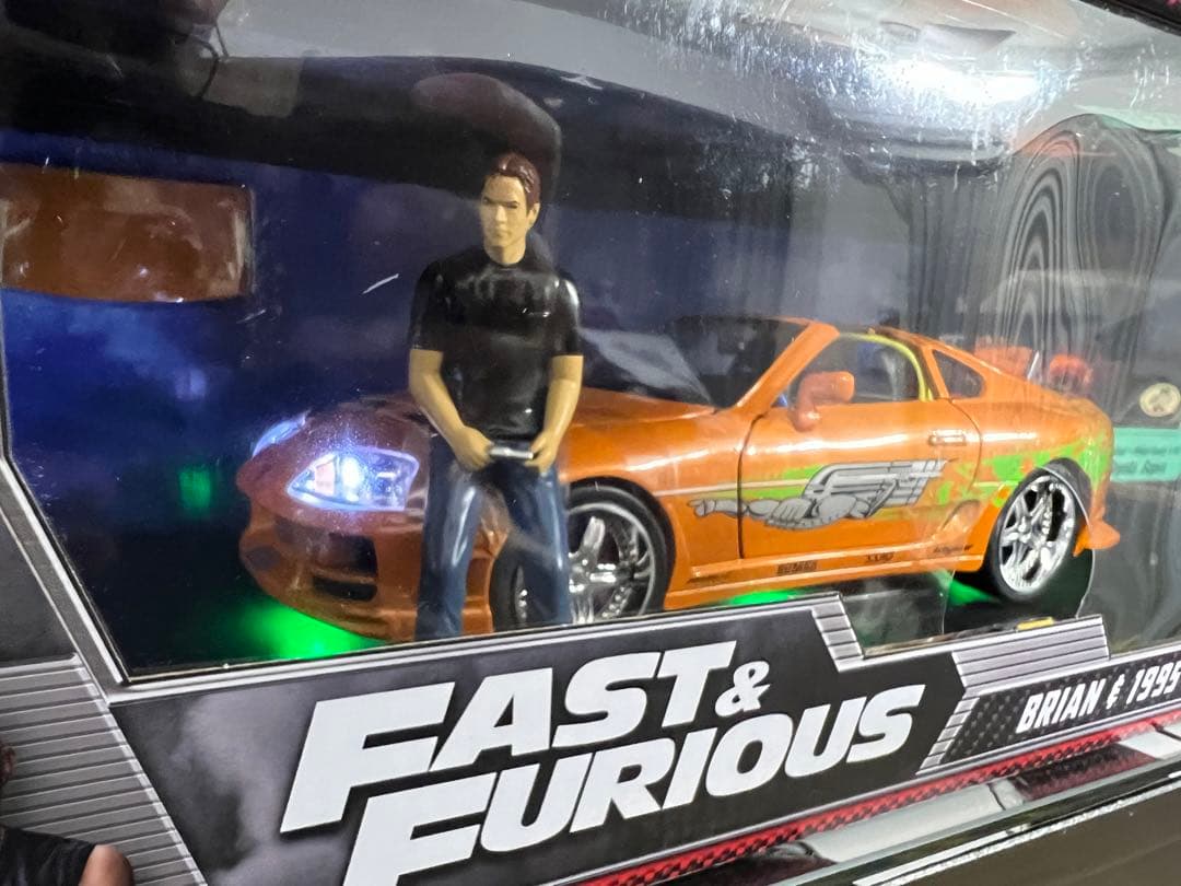 FAST&FURIOUS 1/18 GT-R & SUPRA LEDギミック