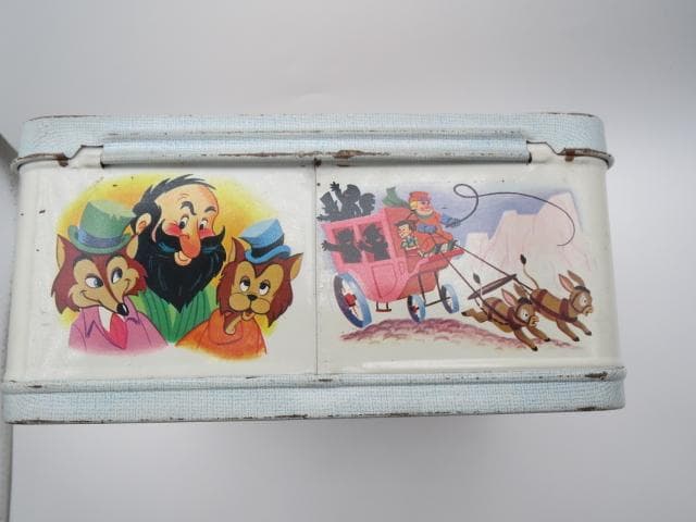 ピノキオ アンティーク ランチボックス