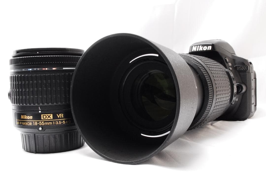 Wi-Fi搭載✨ニコン✨D5300 ダブルレンズ✨一眼レフ✨バッグ付✨