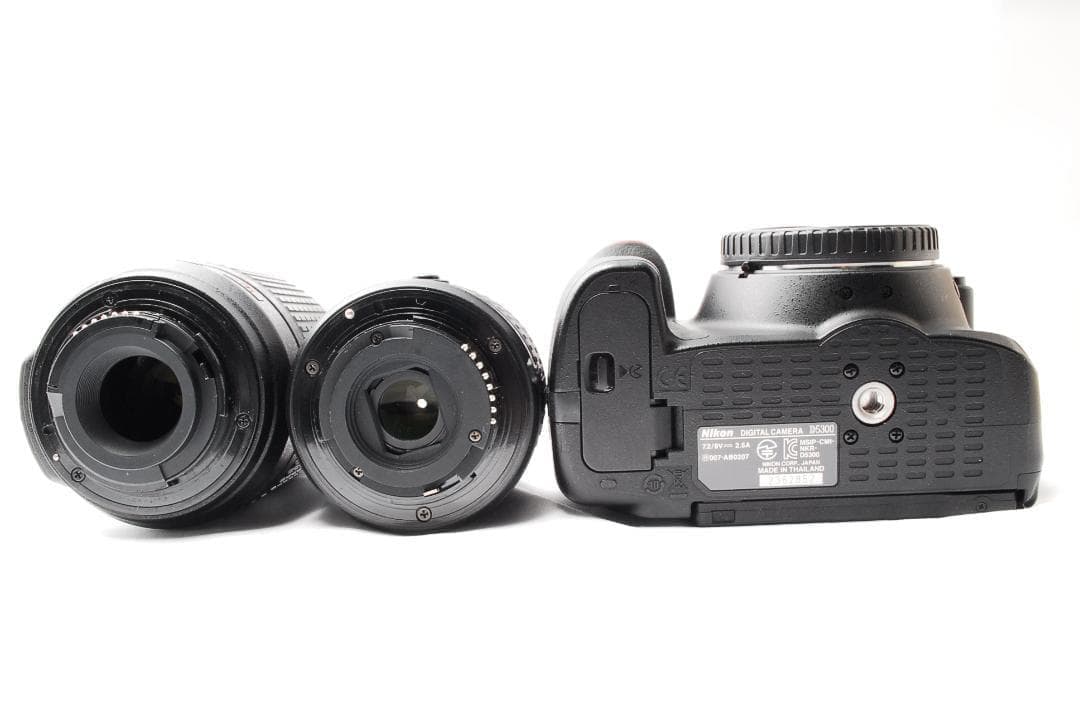 Wi-Fi搭載✨ニコン✨D5300 ダブルレンズ✨一眼レフ✨バッグ付✨