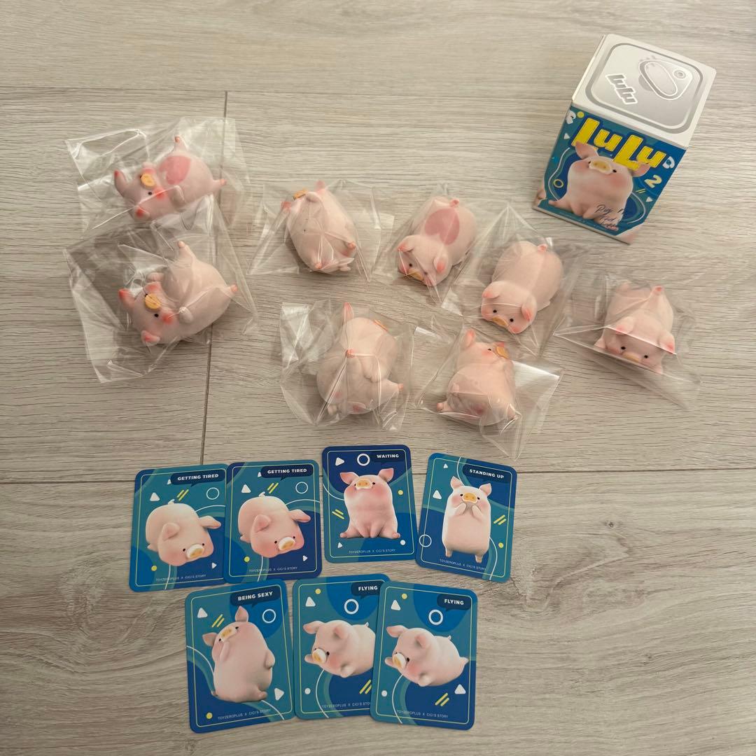 子豚 LuLu 2 フィギュア7個