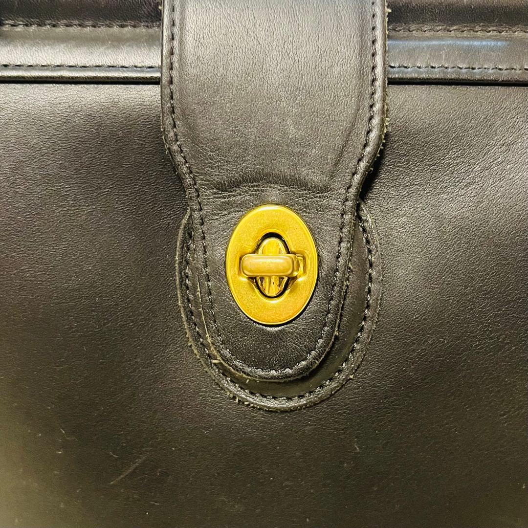 【激レア】OLD COACH USA製 ウィリスバッグ ブラック 肩掛け