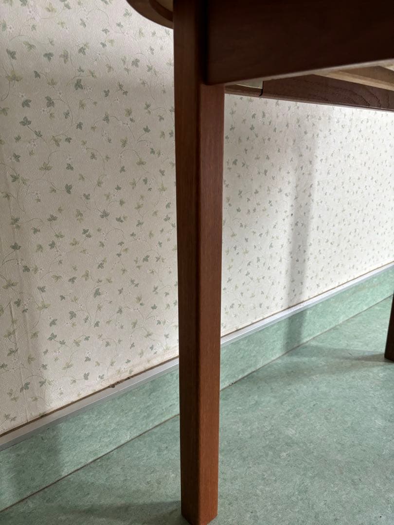 デンマーク　ヴィンテージ　エクステンション　スクエア　ダイニングテーブル