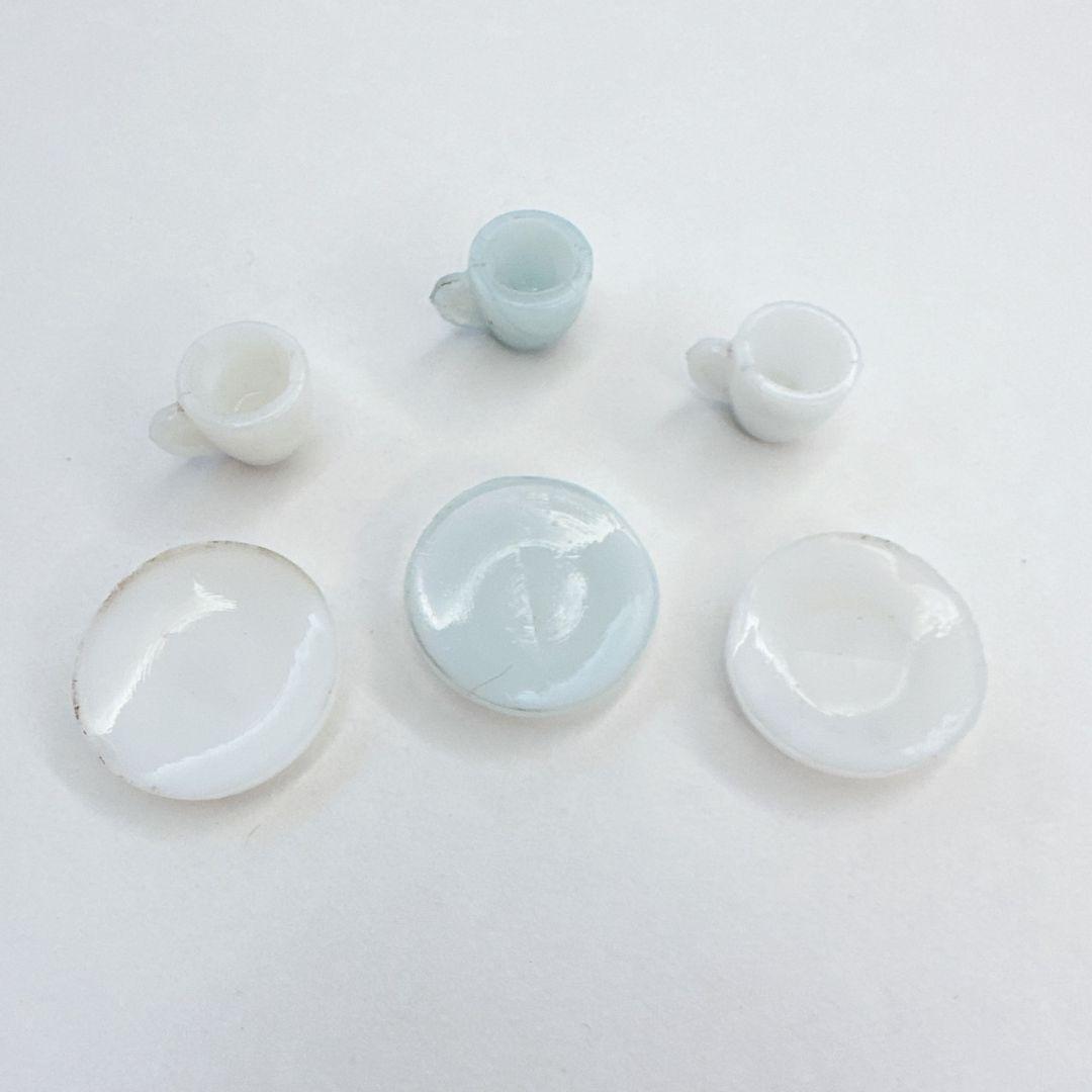 希少 ぺろぺろ ペロペロガラス カップ 骨董 当時物 大正 昭和 レトロ ③