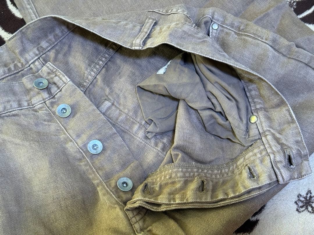 nest Robe CONFECT ブラウンチノパンボタンタイプファスナー