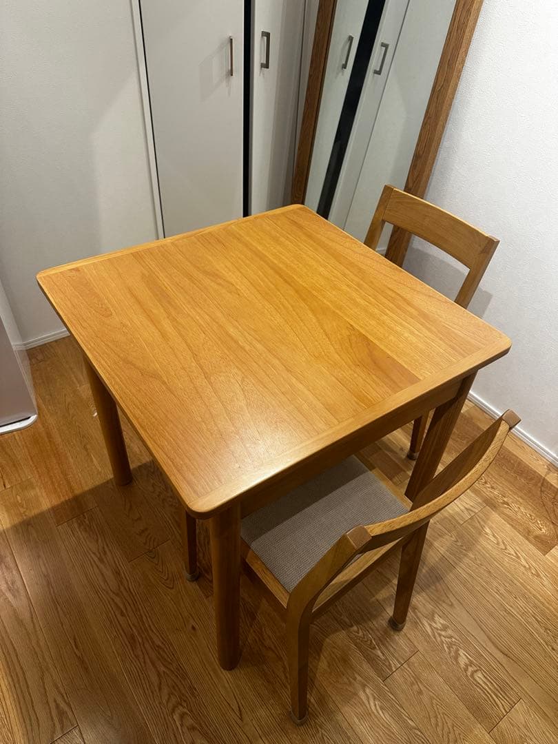(テーブルのみ)無印良品ダイニングセット 1/3