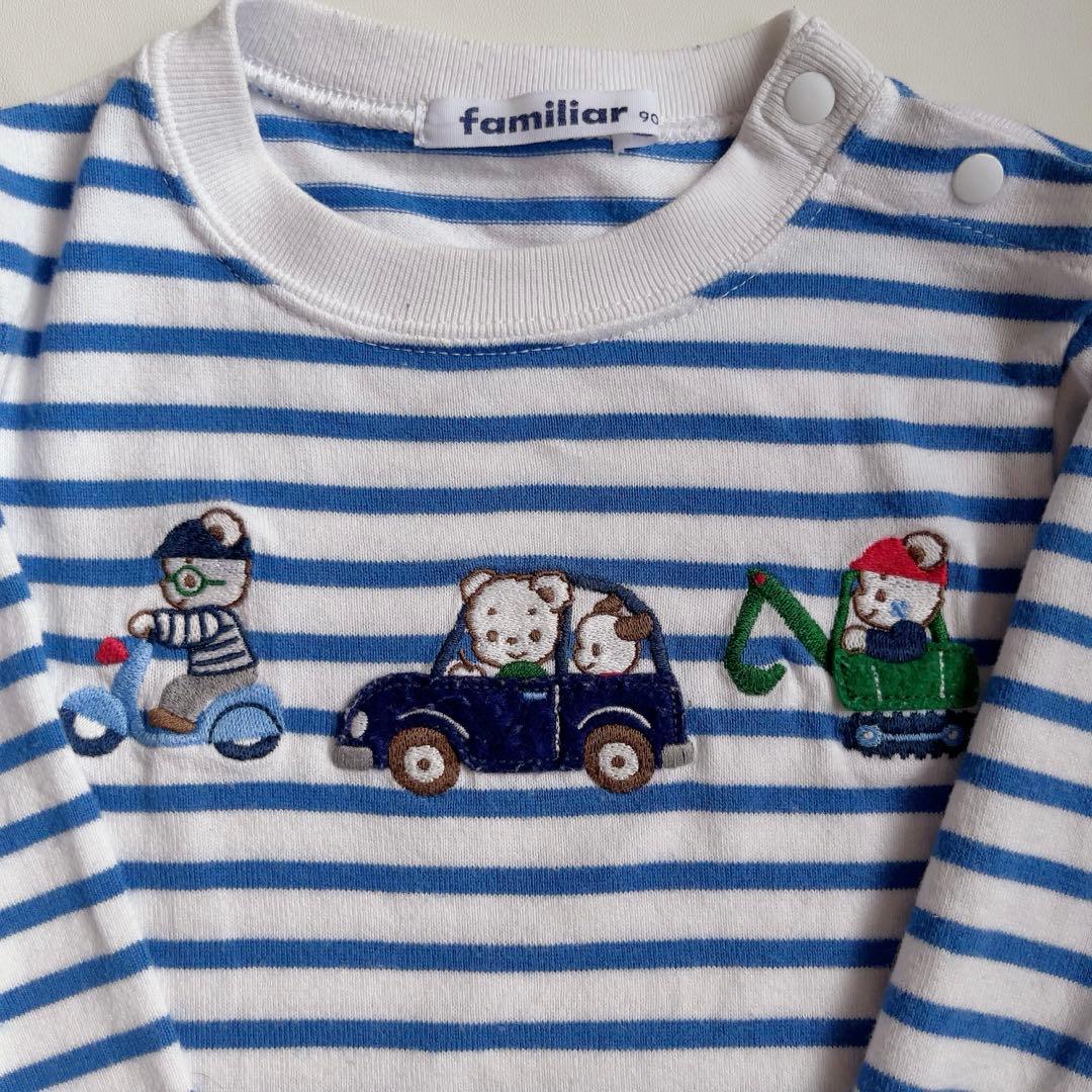 ファミリア　Tシャツ　長袖シャツ　90.100サイズ