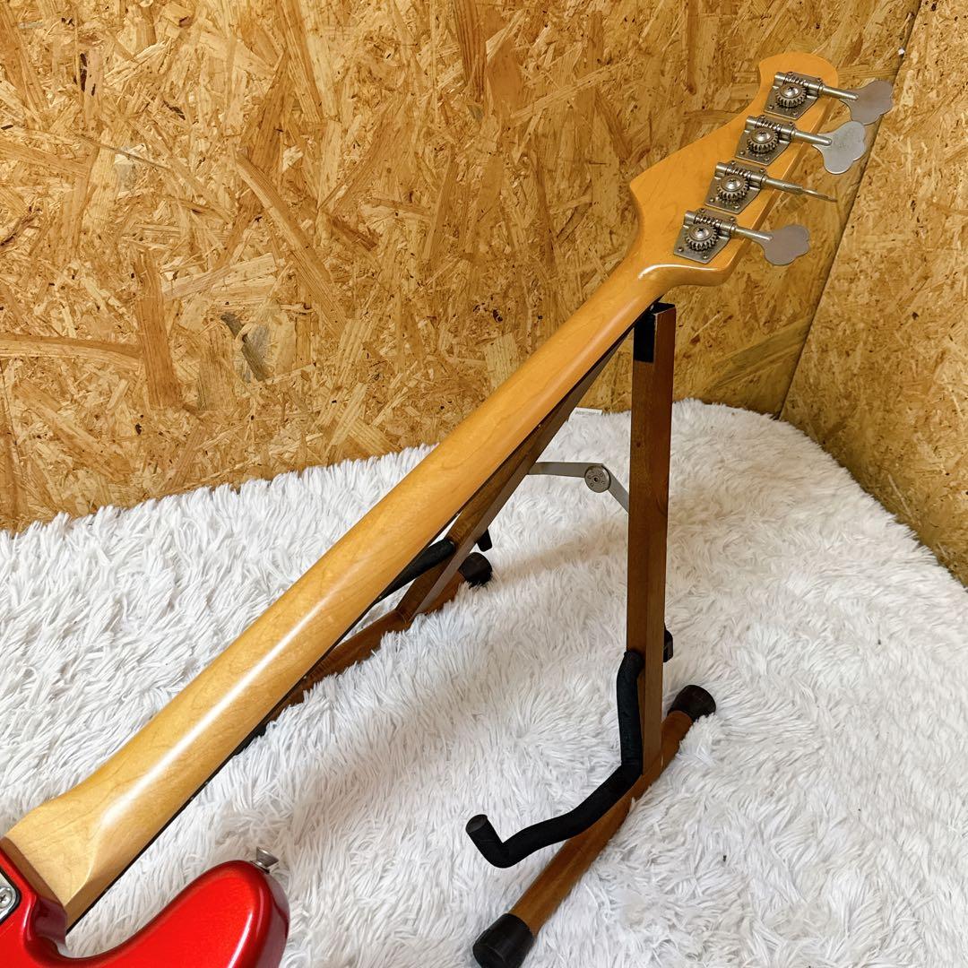 Bacchus バッカス PBタイプ プレシジョンベース 初心者向け レッド 赤