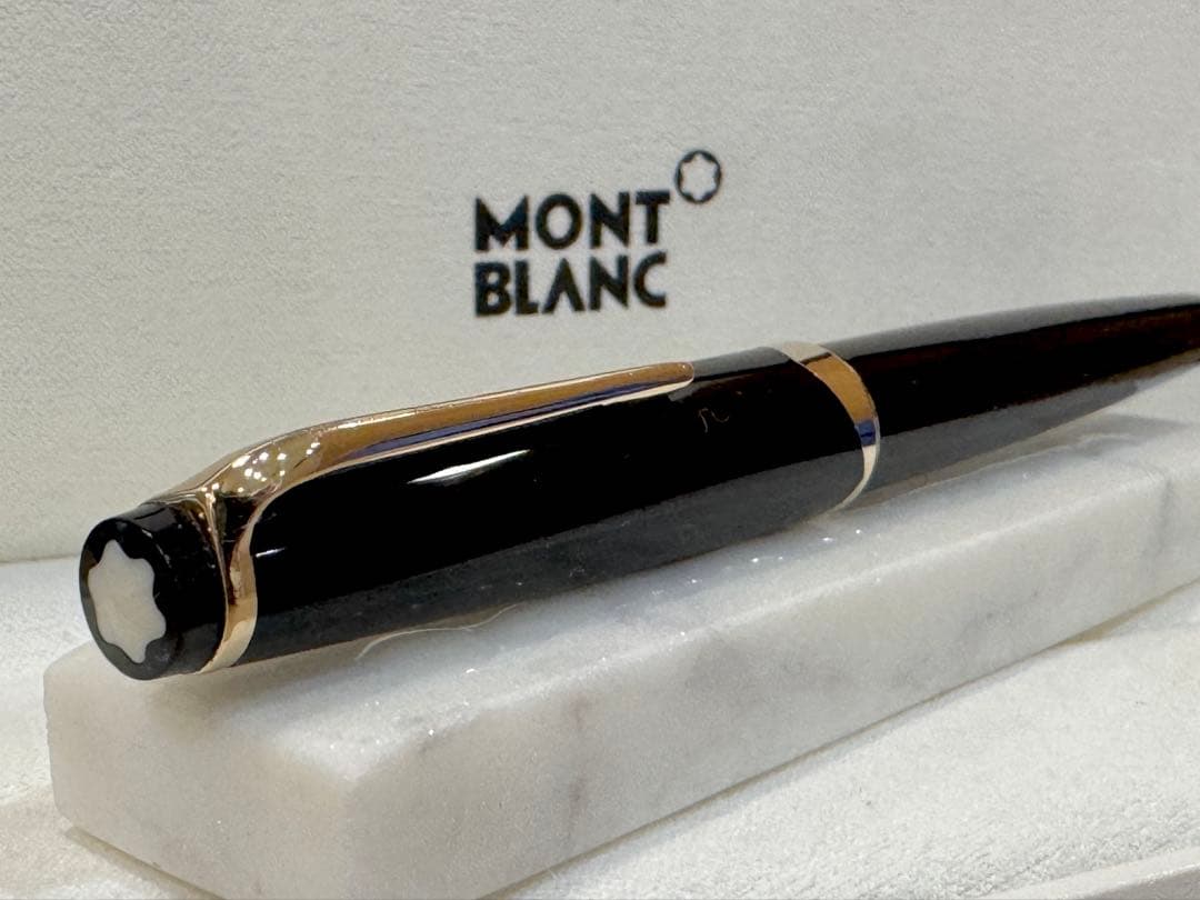 【極美品】モンブラン万年筆 No12 1960s ペン先18c 750 ブラック