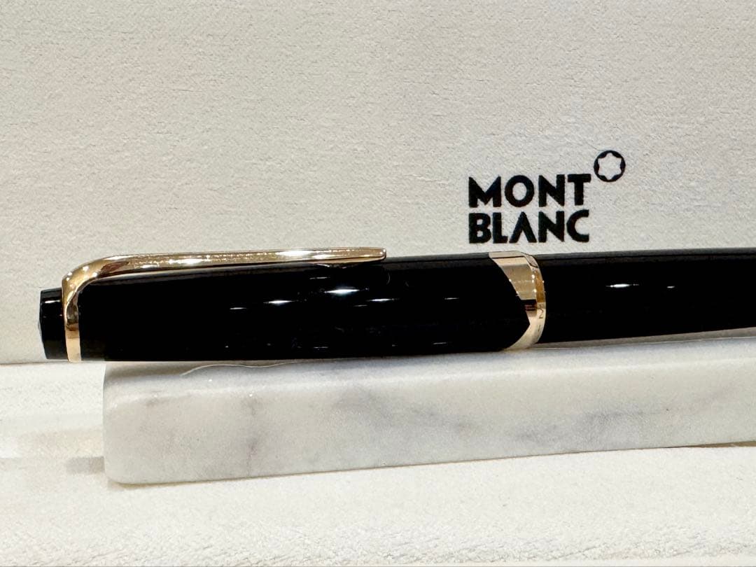 【極美品】モンブラン万年筆 No12 1960s ペン先18c 750 ブラック