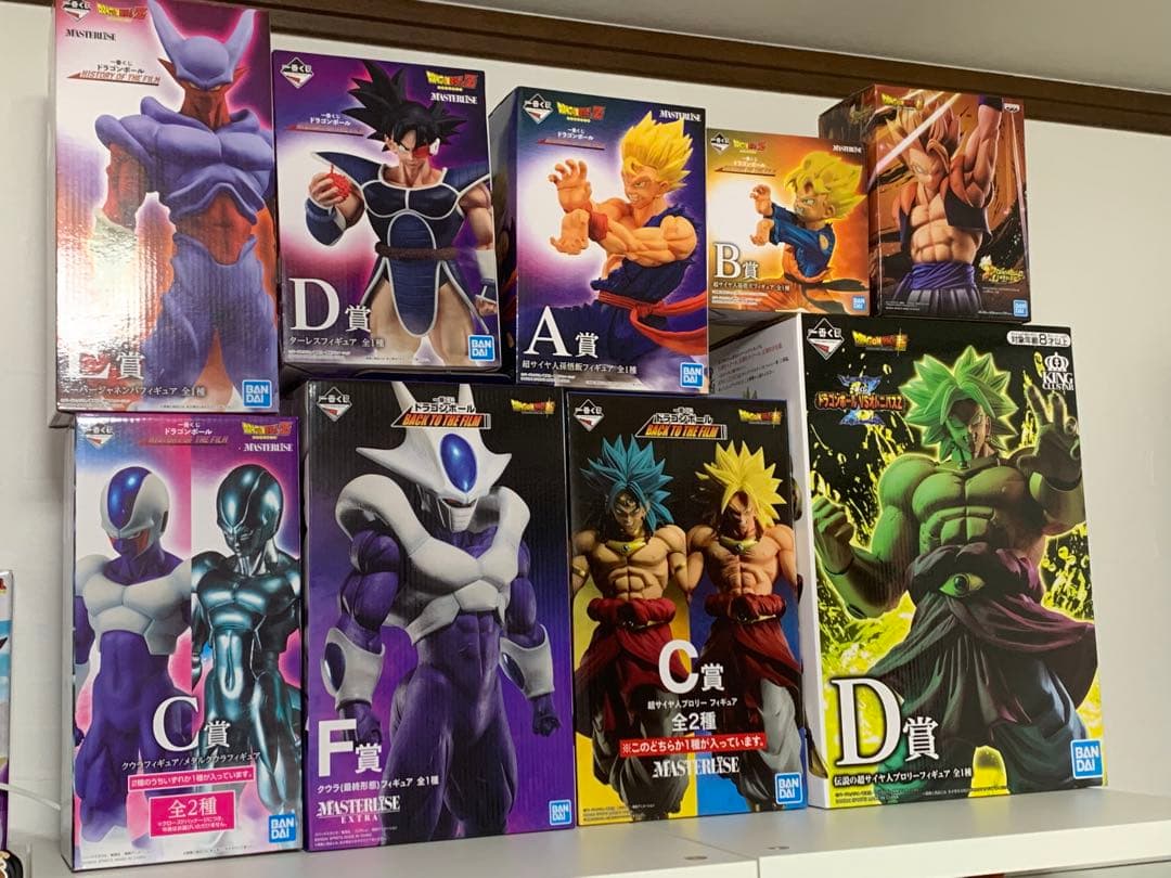 ドラゴンボール　一番くじ　フィギュア