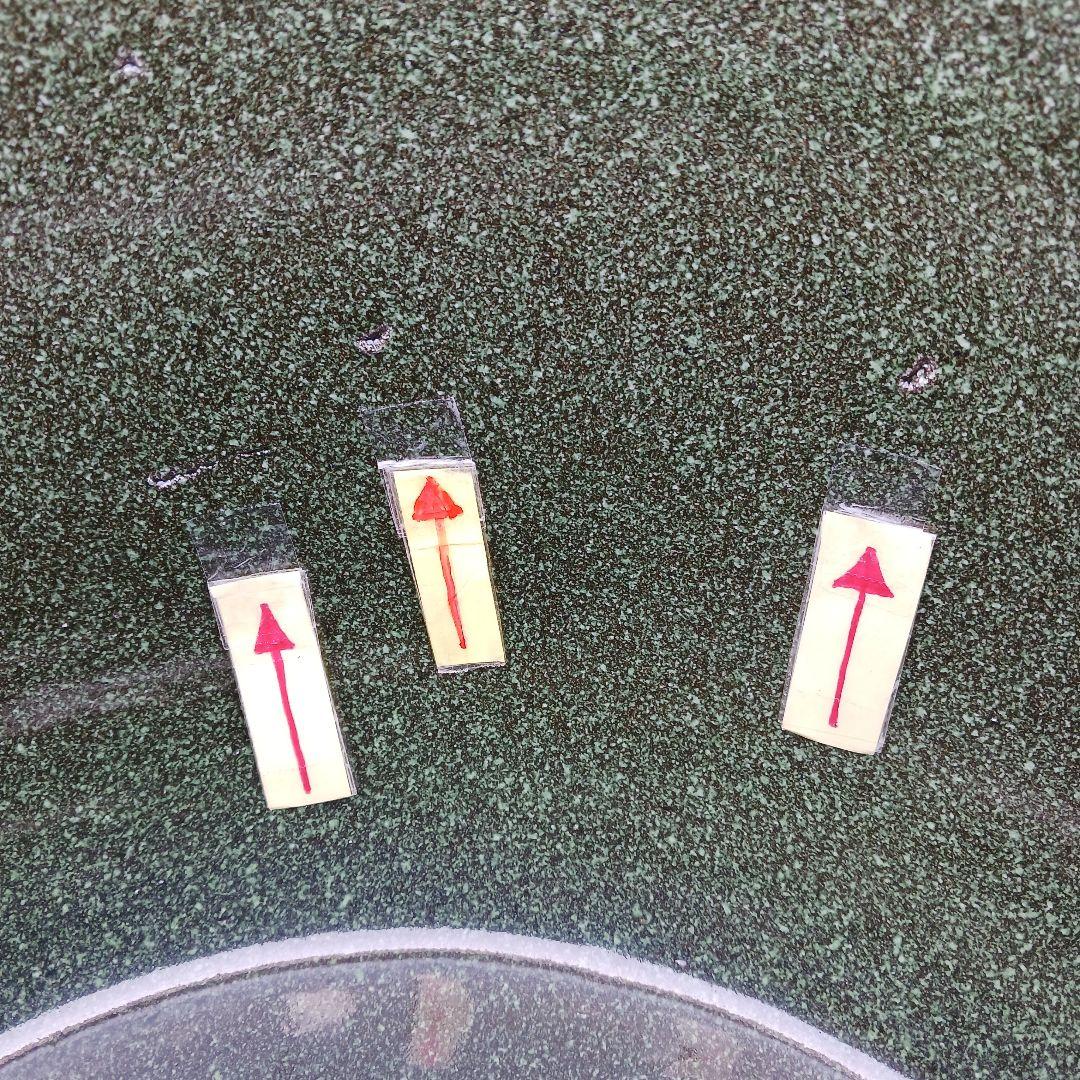 新品　特大51x49　陶器睡蓮鉢　メダカ鉢　難有　エメラルドグリーン　緑黒LBK