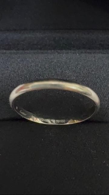 【期間限定お値下げ】カルティエ 1895 ウエディング リング