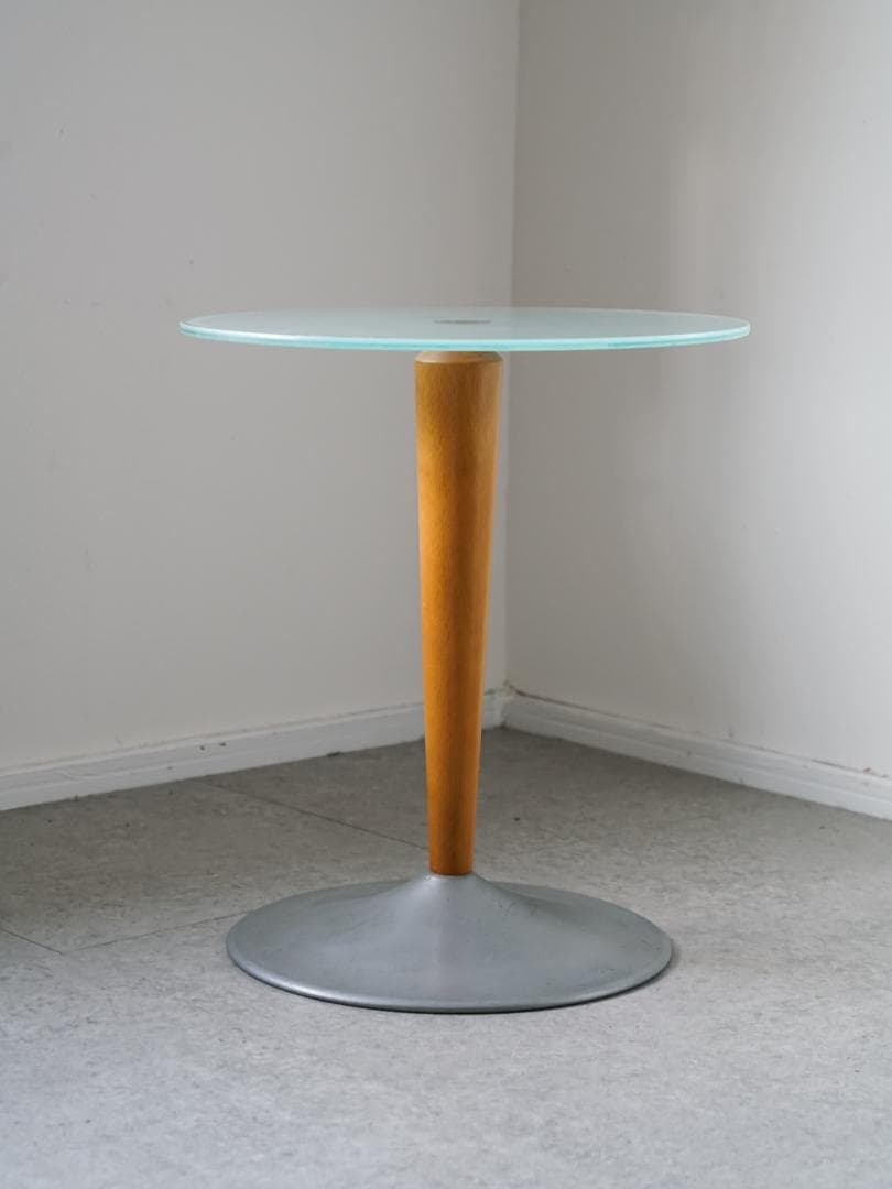 80-90’s postmodern ガラステーブル モダン ミッドセンチュリー