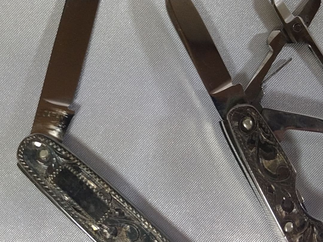 藤本ナイフ 東京ナイフ 純銀製 ペーパーナイフ ポケットナイフ 万能ナイフ