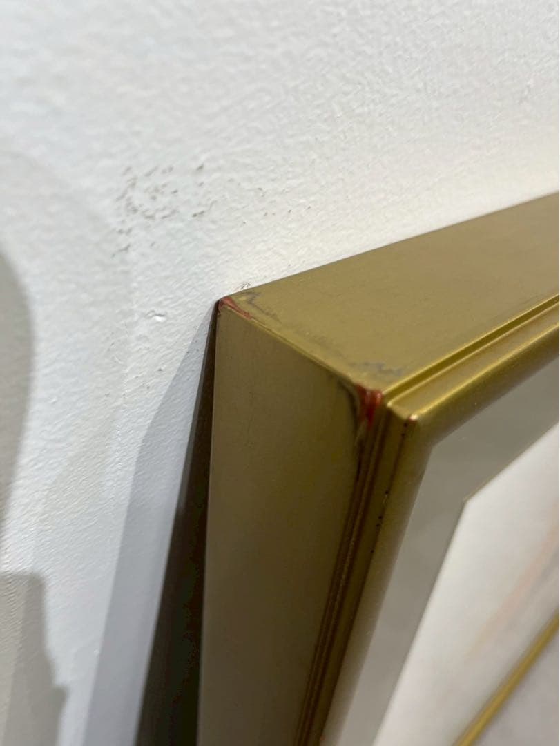 中島潔 「夢見る少女」 日本画 30号 額装品 少女画 真作保証