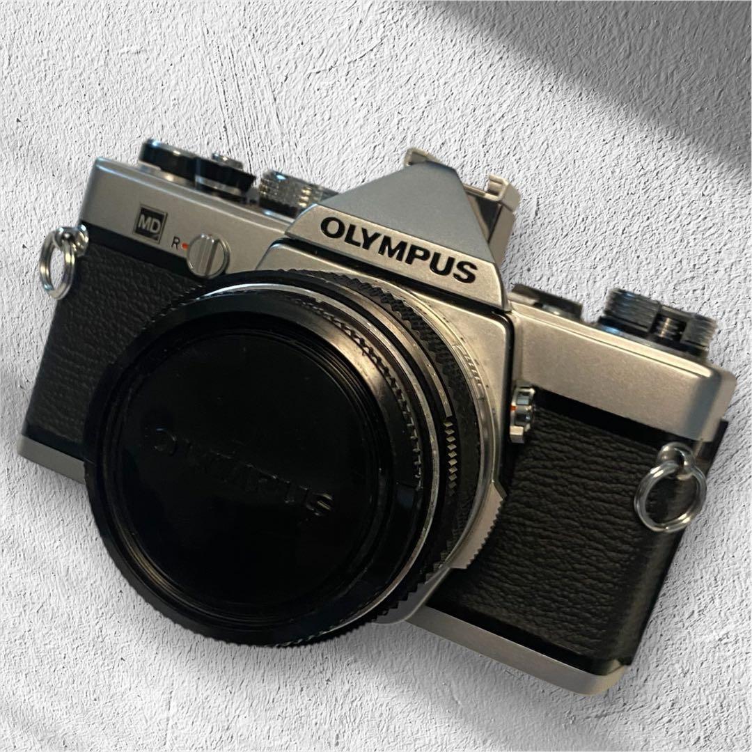 外観キレイ☆【OLYMPUS 】OM-1 MD フィルムカメラ