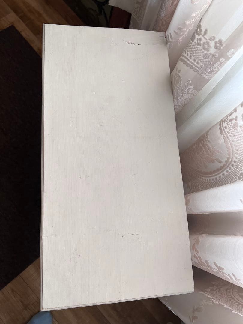 最終お値下げ価格！アンティーク風に作った白い棚＊シャビー