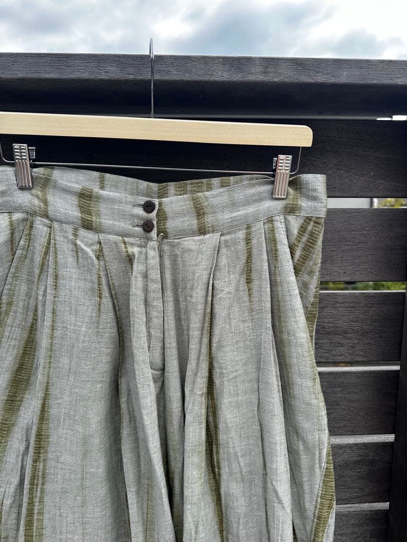 00s 7分丈 パンツ 和柄