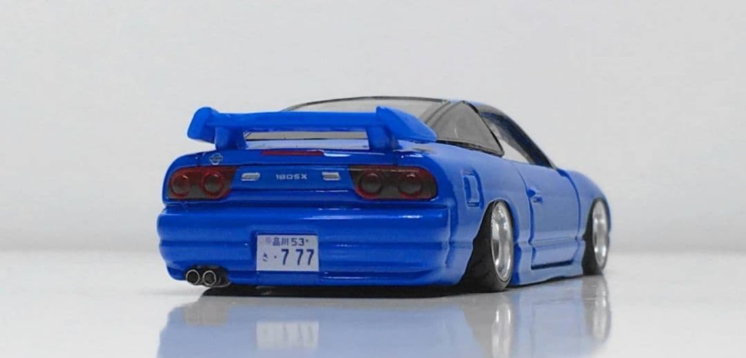 トミカ改造 武政塾 極太SSR シャコタンドリフトシルエィテ 頭文字D 鬼キャン