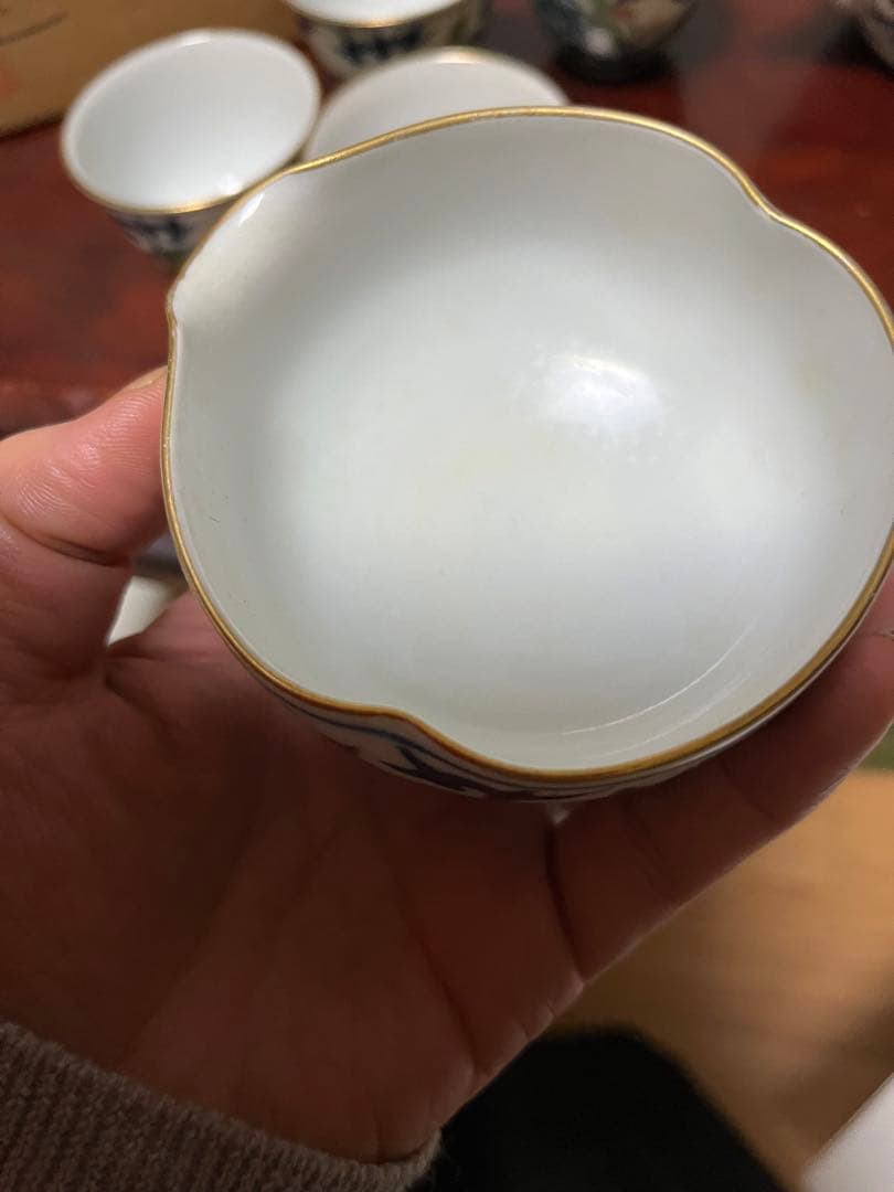 煎茶道具　平安京泉　煎茶道具セット　骨董　アンティーク