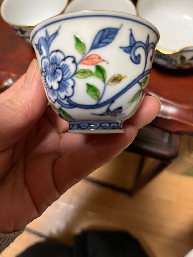 煎茶道具　平安京泉　煎茶道具セット　骨董　アンティーク