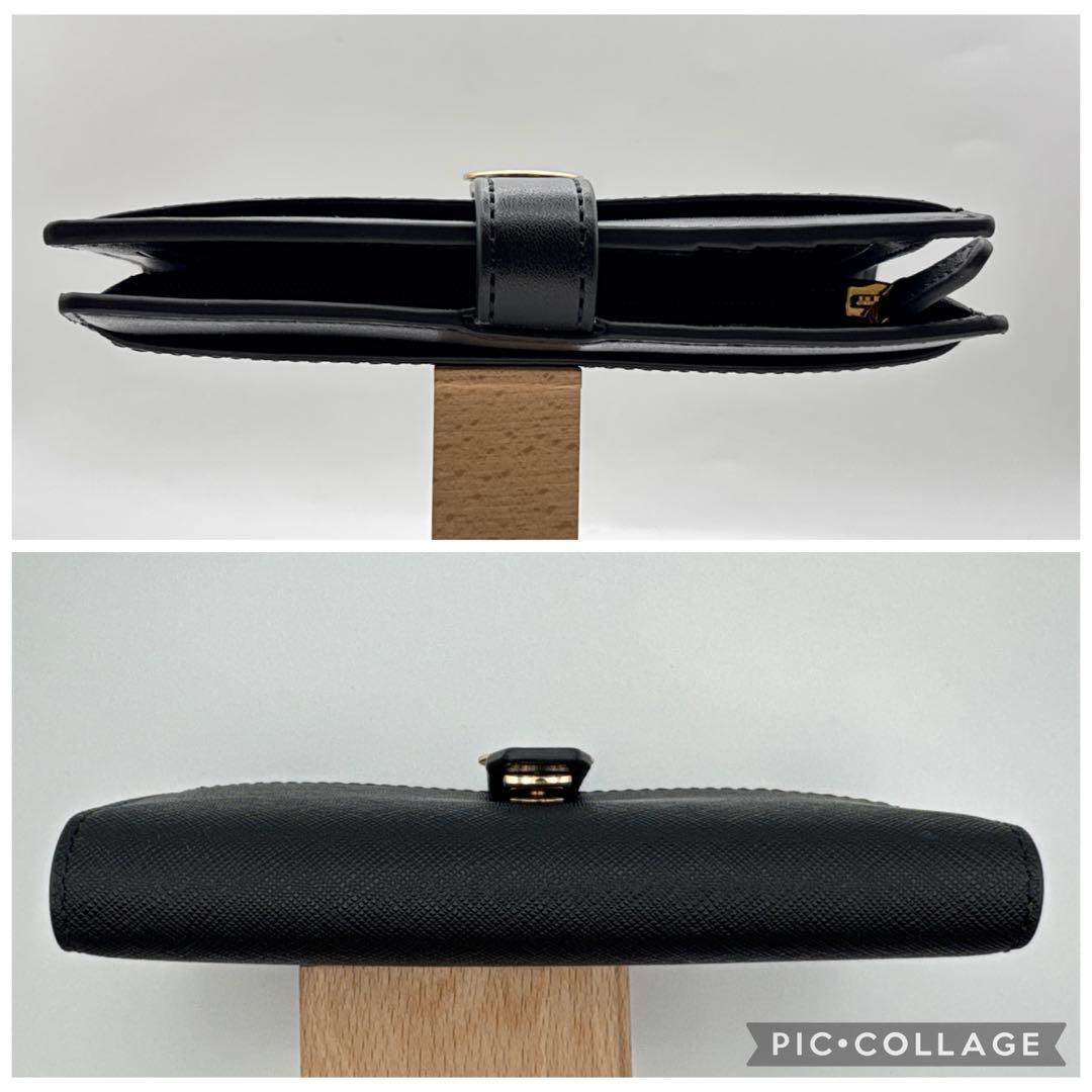 未使用　コンパクトな折り財布✨ MICHAEL KORS 折り財布 ブラック