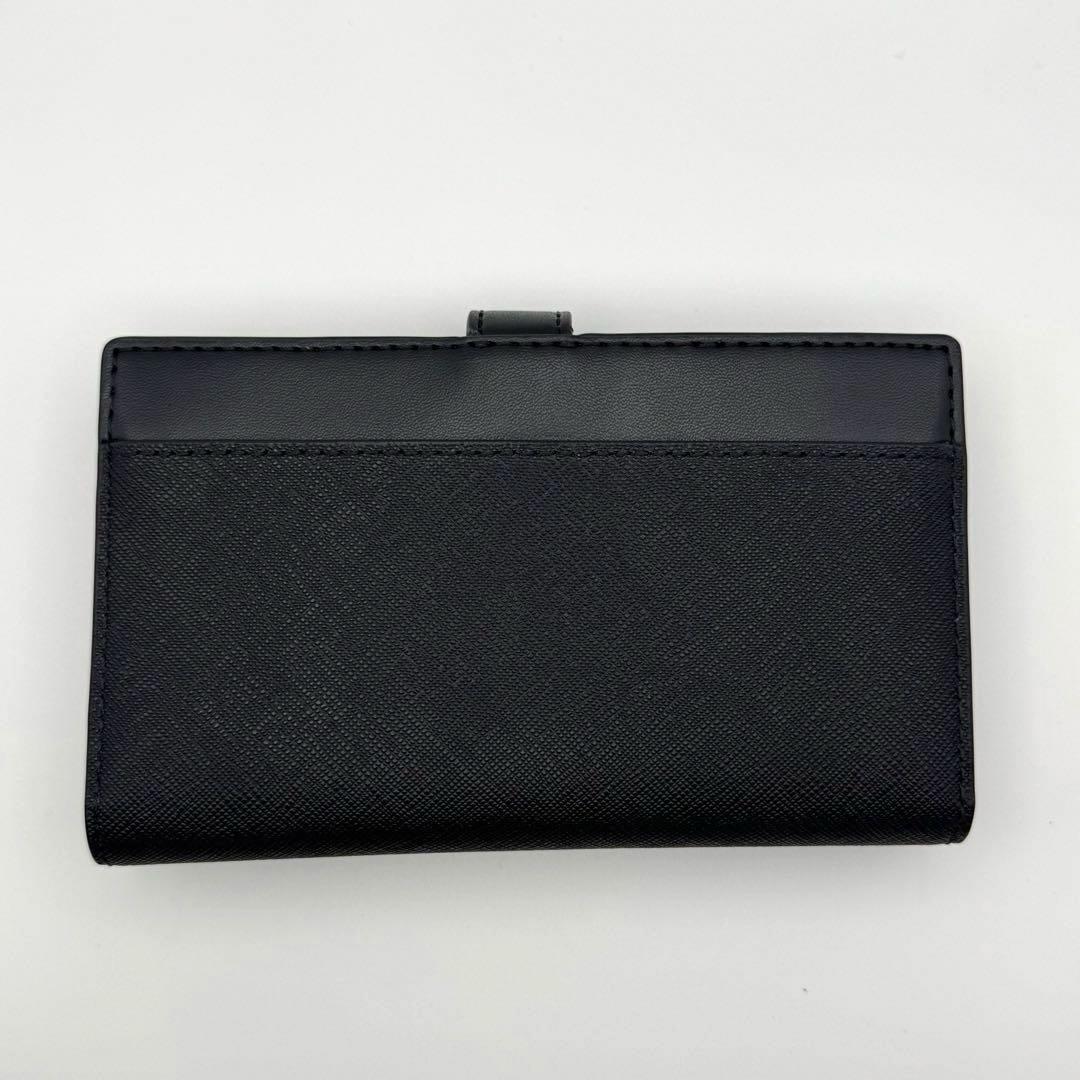 未使用　コンパクトな折り財布✨ MICHAEL KORS 折り財布 ブラック