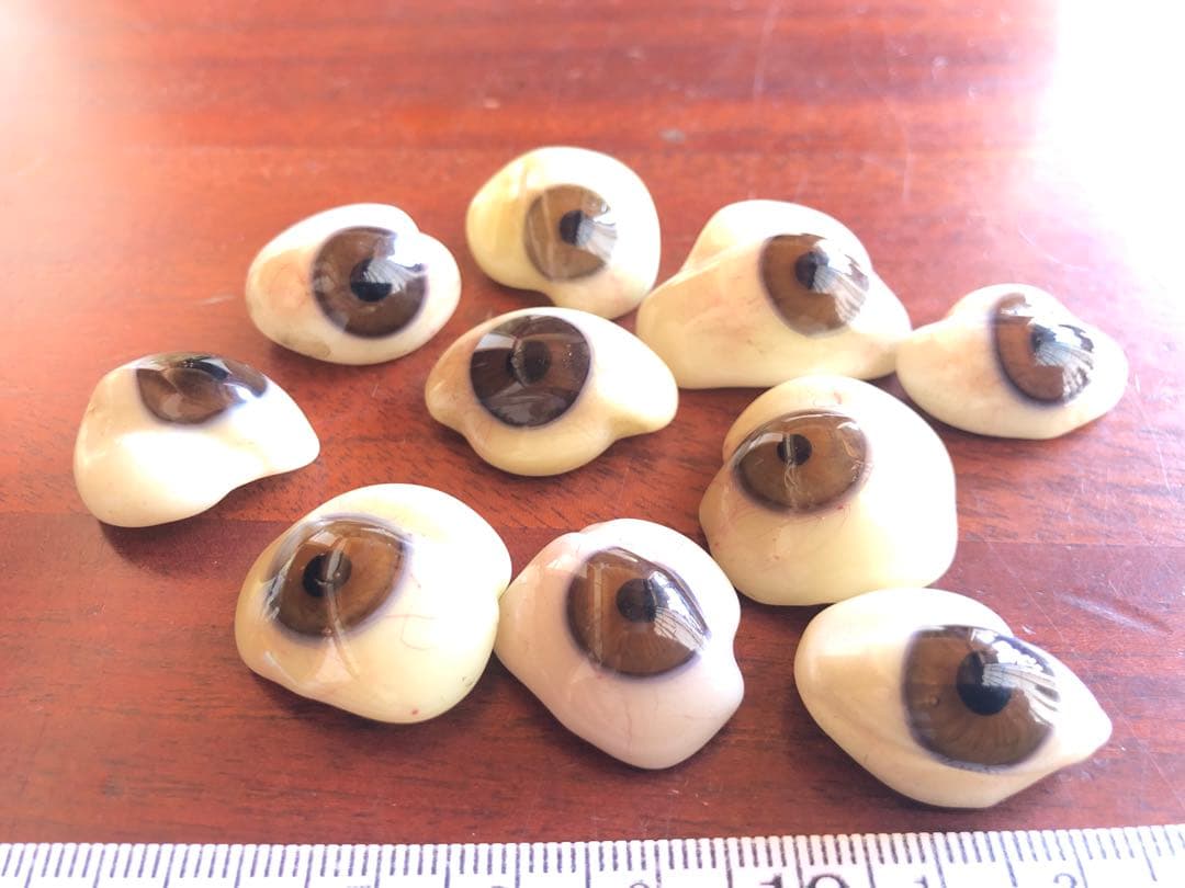 アンティーク　義眼　変形タイプ　10個セット