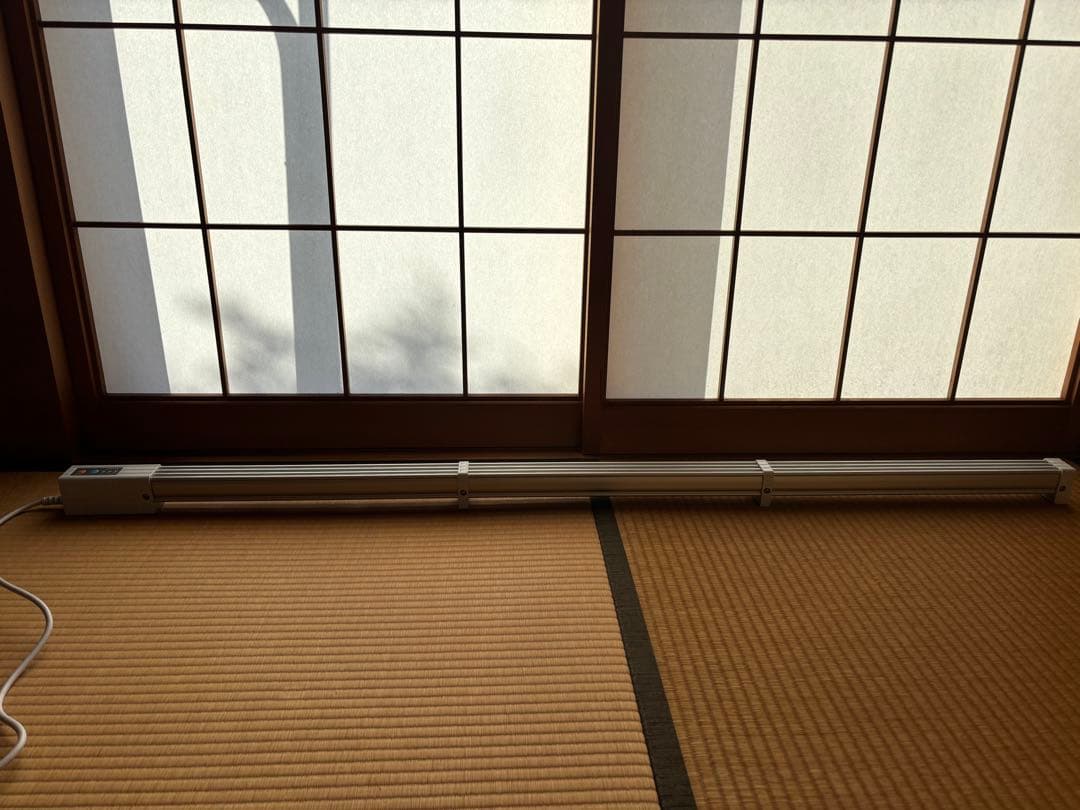 zenken スリムヒーター タイマー付き150cm収納袋付き