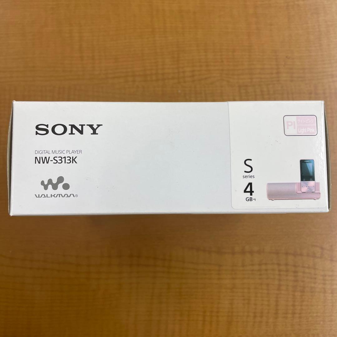 【未使用】SONY NW-S313K デジタルオーディオプレーヤー 4GB