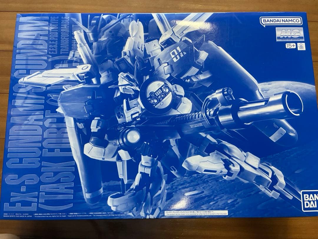 MG Ex-S ガンダム/Sガンダム (タスクフォースα) 1/100