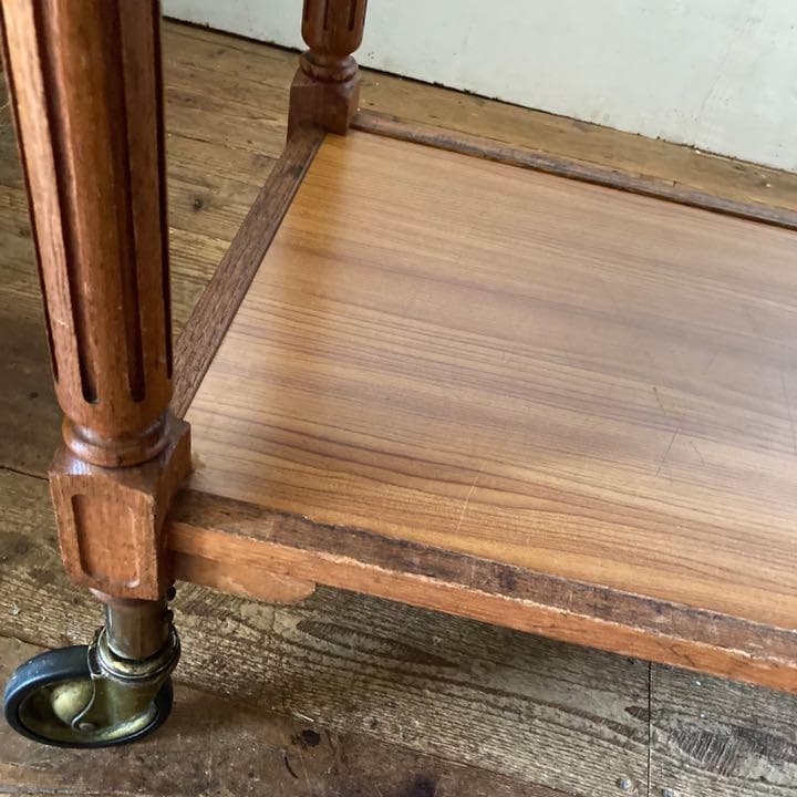 国産ヴィンテージ インダストリアル 大型ワゴン ディスプレイ 店舗什器