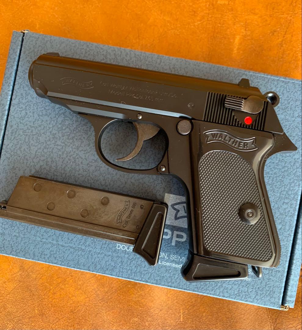 マルゼン ワルサー PPK ブラックモデル & スペアマガジン1個付
