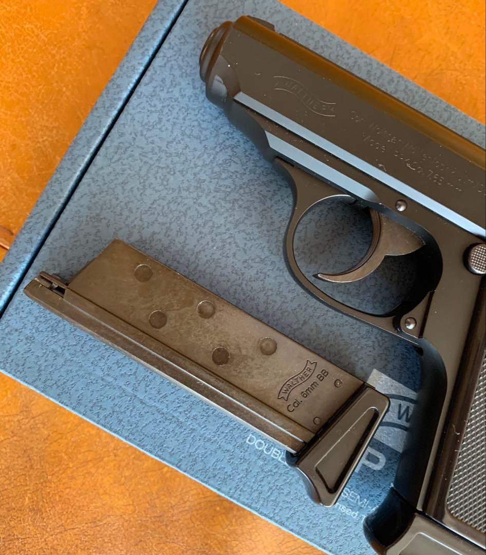 マルゼン ワルサー PPK ブラックモデル & スペアマガジン1個付