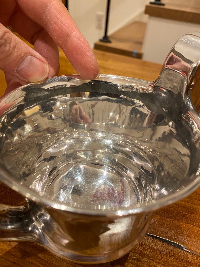 ギリシャの純銀カップ(カンタロス)ワインカップ